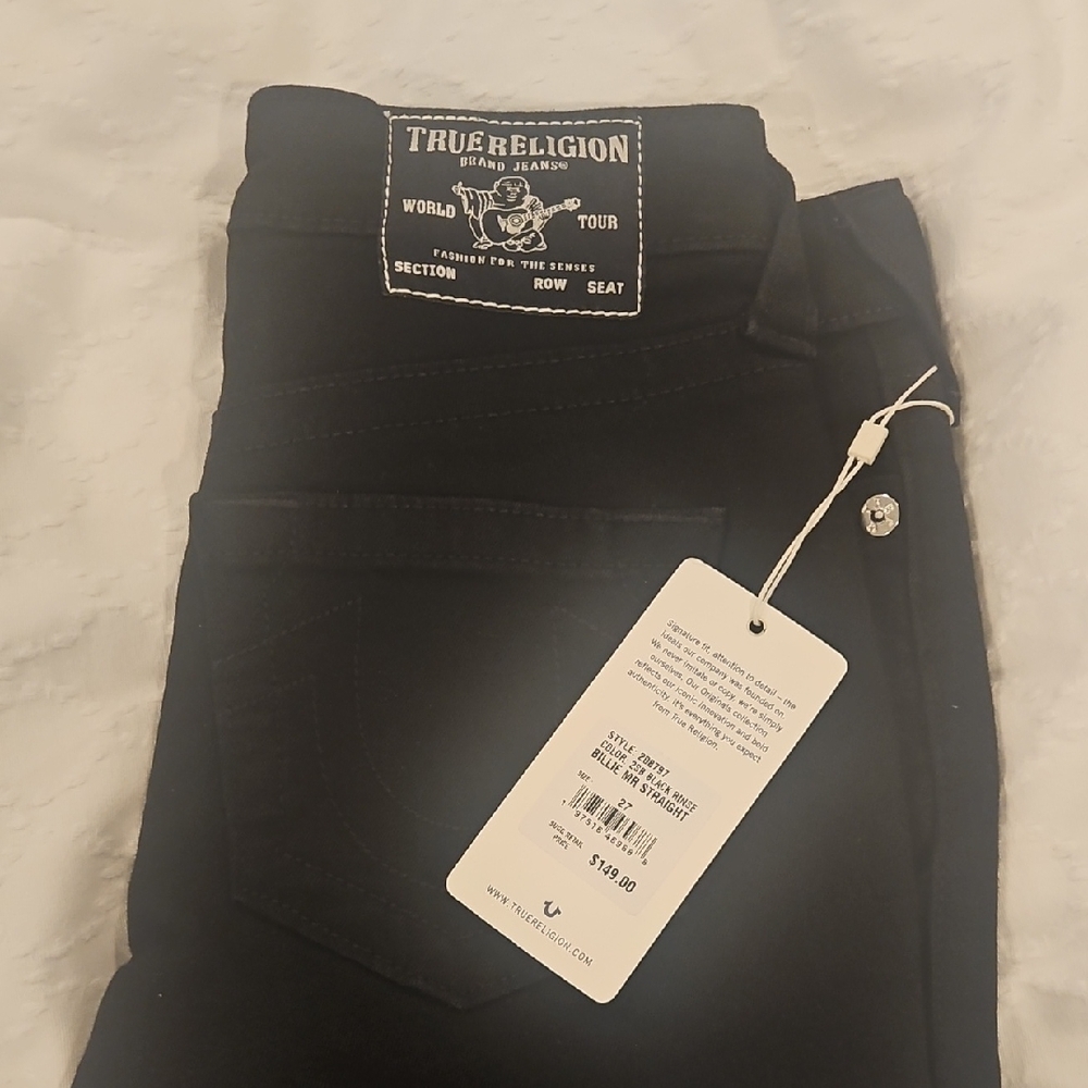 True Religion Classic Black Denim